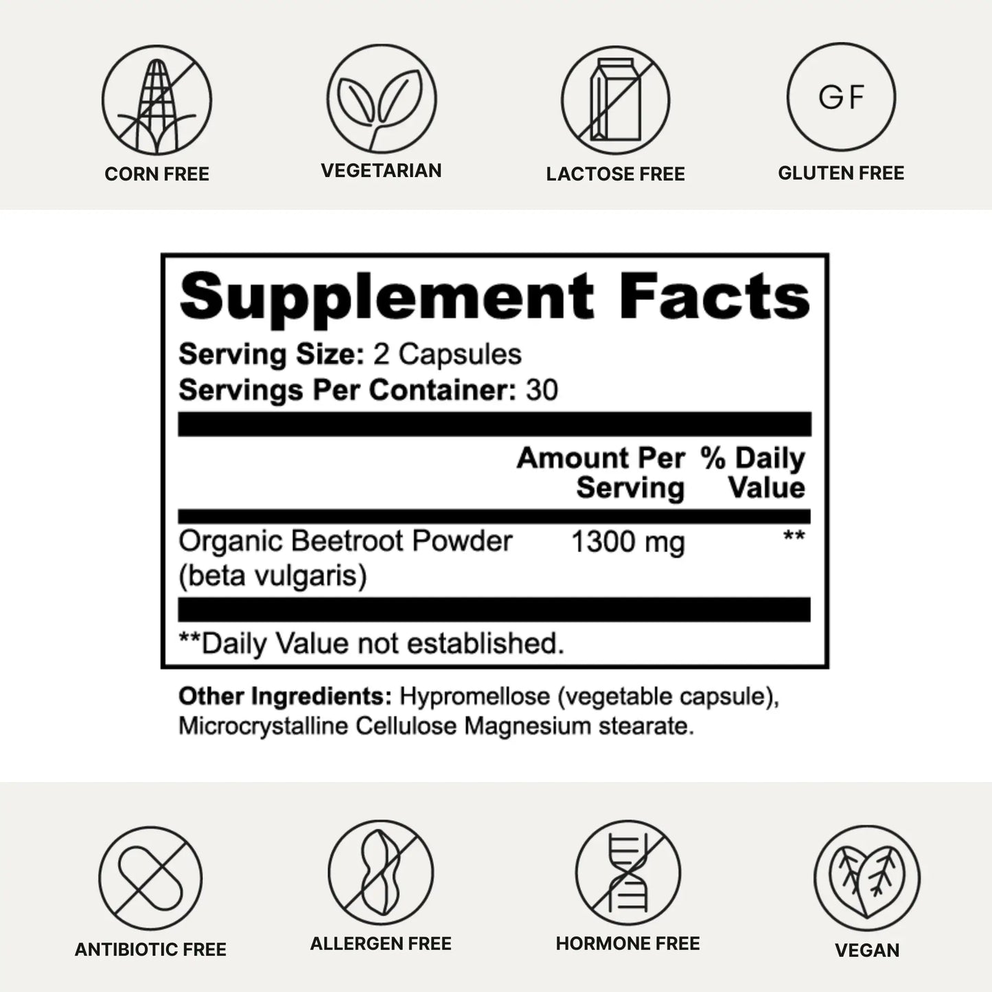PowerBeets™ Beetroot Capsules