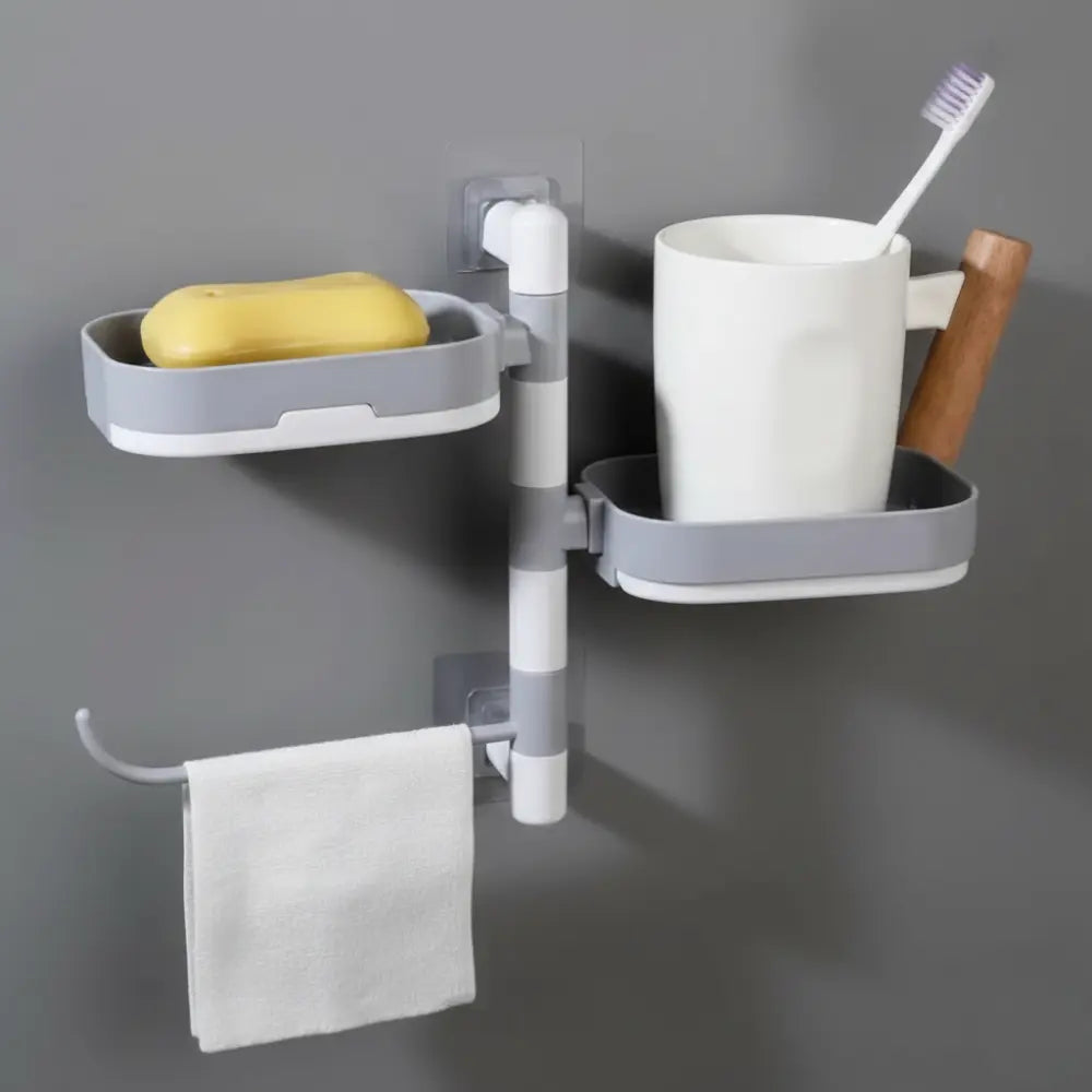 Rotirajuća Ugaona Polica za Kupatilo