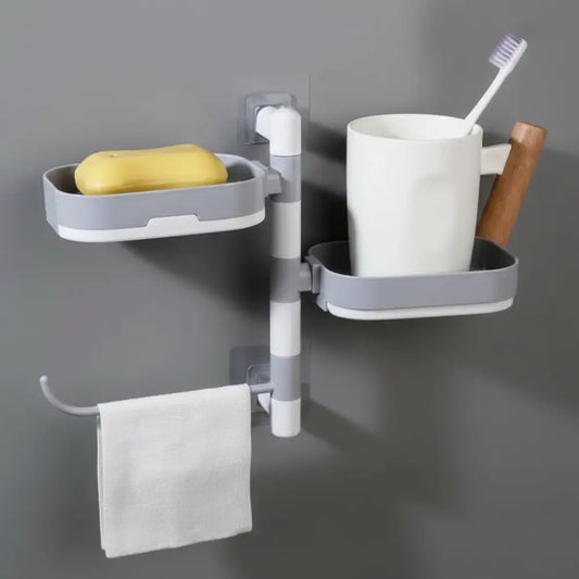 Rotirajuća Ugaona Polica za Kupatilo